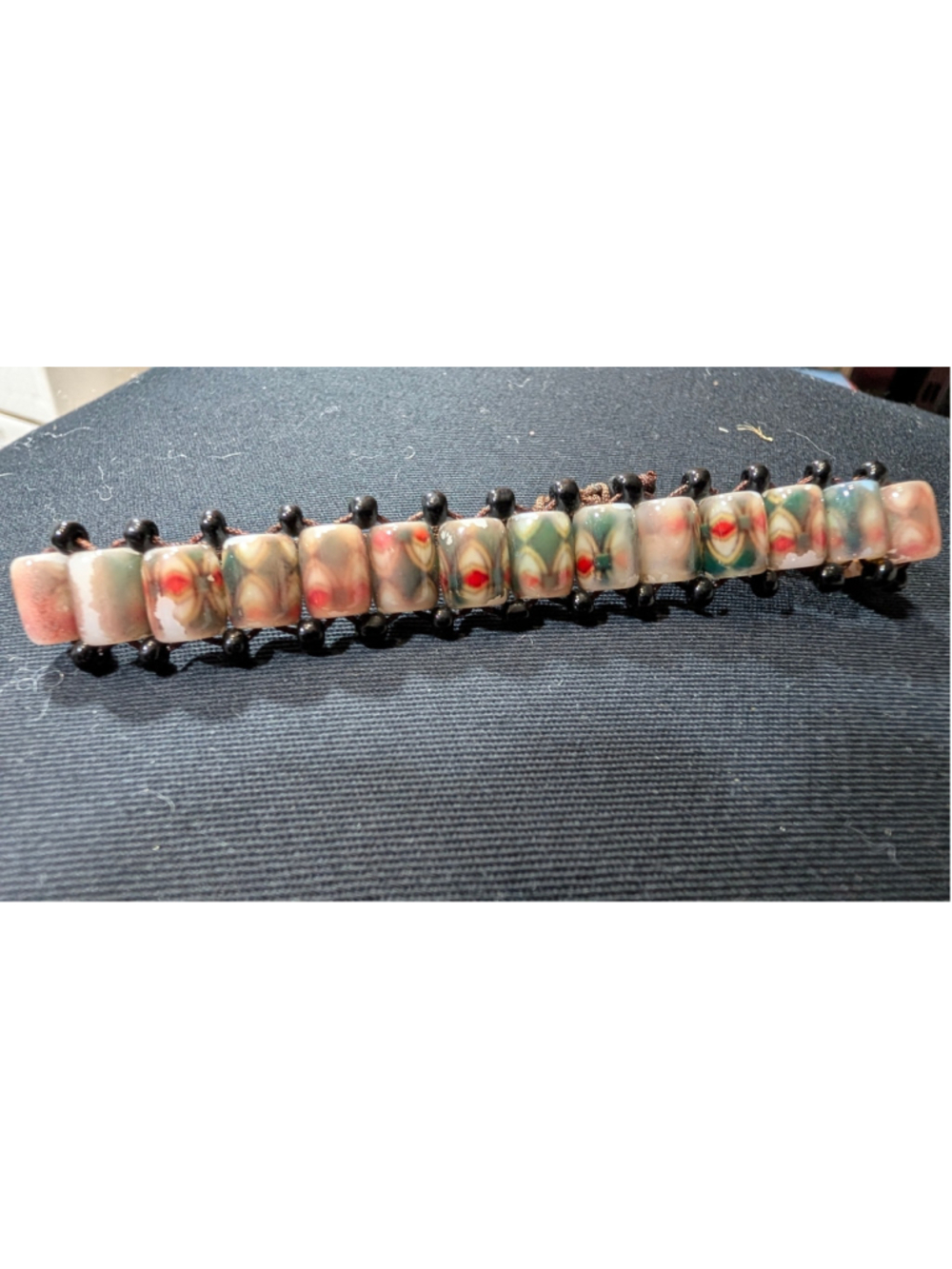 Women's Unbranded Bracelet One Size Beige Red